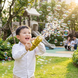 Automatic Bubble Gun Machine – ABS, Battery-Powered & Dip Tray Set