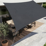Rectangular Waterproof Sun Shade Sail – PU-Coated Polyester, UV Protection, 200×300 to 300×600cm