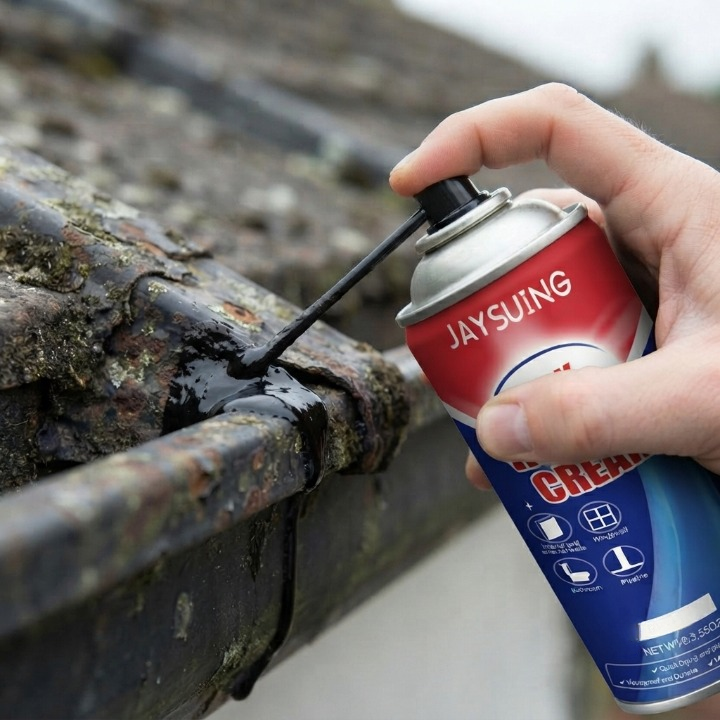 Waterproof Sealant Spray – 100ml, Flexible, Seals Cracks & Leaks, with Brush