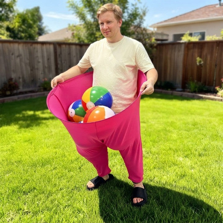 Optimized Product Title: "Riesenhosen-Ballspiel für Draußen – Ultimatives Spaßspiel für Kinder und Erwachsene – Perfekt für Garten, Park und Partys" 

This title includes relevant keywords, emphasizes the target audience, and highlights the versatility of