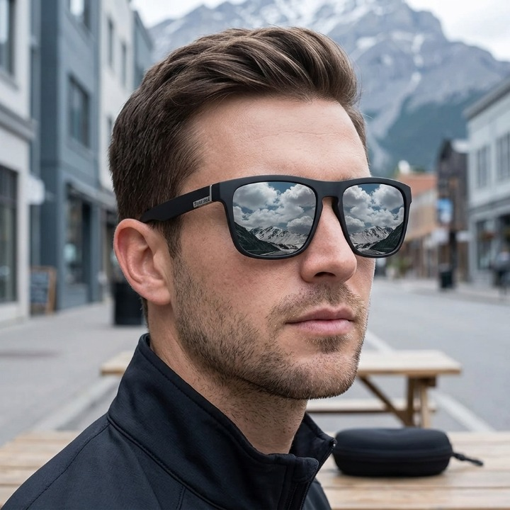 Polarized Sunglasses UV400 – HD Lenses, 99% Glare Protection & Scratch-Resistant, Unisex