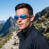 Men's Sports Sunglasses – Polarized, UV400 Protection & Lightweight 70g Frame