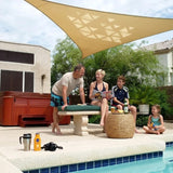 Enhanced Product Title: "Dreieckiges Sonnensegel – UV-Schutz & Wetterfeste Markise für Garten, Terrasse & Balkon" 

This optimized title includes relevant keywords while clearly describing the product's benefits and suitable locations for use.