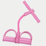 Sit-Up Resistance Band – Foot Straps, 20-25 lbs Resistance & Foam Handles