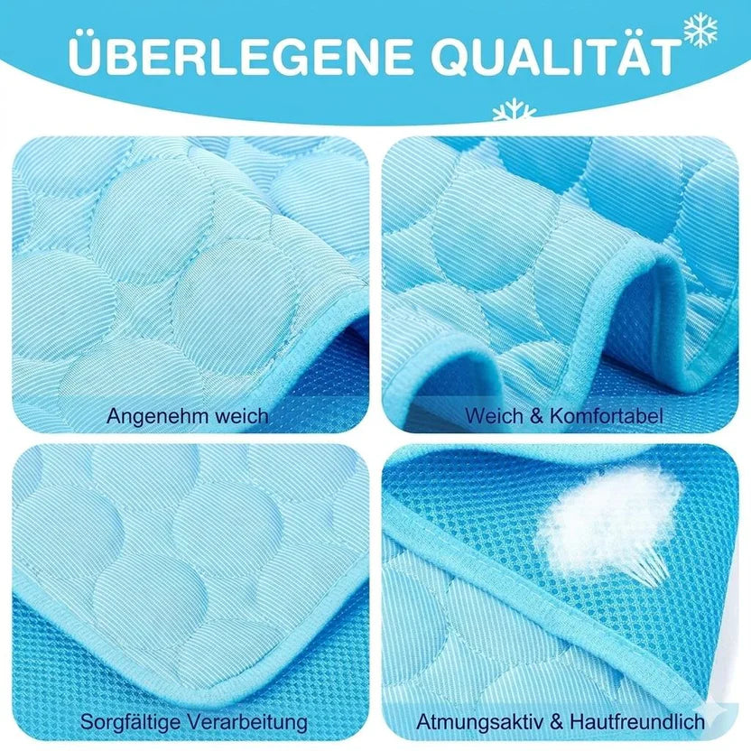 Pet Cooling Mat – Breathable Mesh, XS to 2XL Sizes, for Dogs & Cats