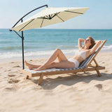 Patio Umbrella Replacement Canopy – Water-Repellent, Vented & 6/8 Rib Fit