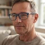 Magnetic Reading Glasses – Blue Light Filter, +1.0 to +4.0 Diopter & Neck Cord