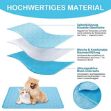 Self-Cooling Dog Mat – Washable Cover, Non-Slip Base & Sizes XS to 2XL