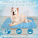Self-Cooling Dog Mat – Washable Cover, Non-Slip Base & Sizes XS to 2XL