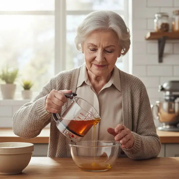 250 ml Transparenter Messbecher mit Skala – Ideal für präzises Messen von Flüssigkeiten und Zutaten