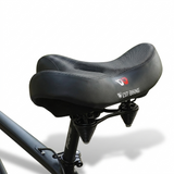 Extra Wide Bike Saddle – Ergonomic, Ventilation Channel & Universal Fit