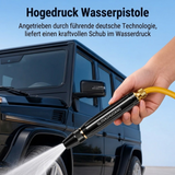 High-Pressure Garden Hose Nozzle – Metal Tip, Ergonomic Grip & Universal Fit