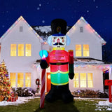 Outdoor Santa Christmas Decorations - Festive Holiday Yard Decor for a Joyful Winter Wonderland