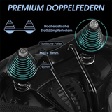 Extra Wide Bike Saddle – Ergonomic, Ventilation Channel & Universal Fit