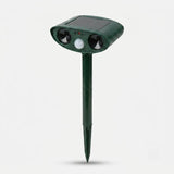Ultraschall-Tierabwehr Solar – PIR-Bewegungsmelder 110°, IP44, 13–40 kHz