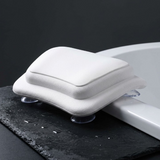 Non-Slip Bath Pillow – Suction Cup Grip, Waterproof PU & 31×18×9cm Ergonomic Fit