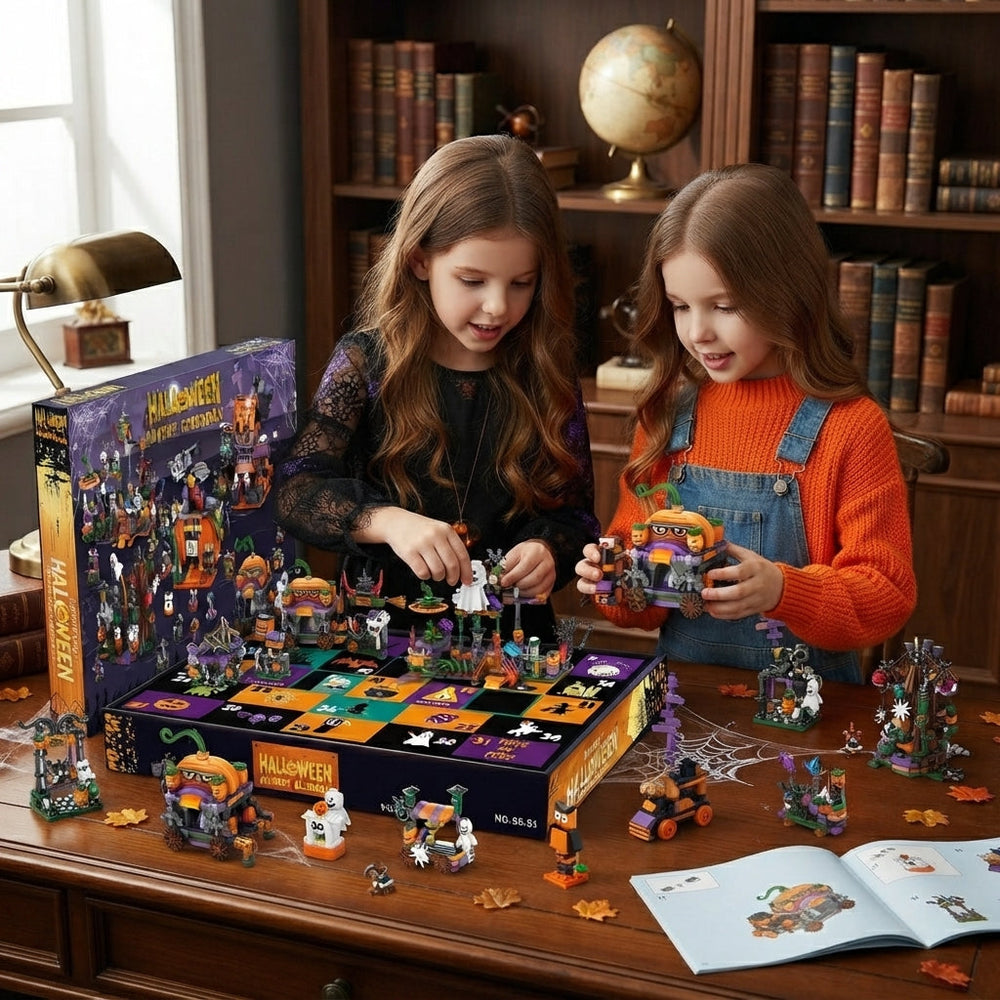 Halloween Advent Calendar - 31 Mini Building Block Sets