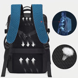 Expandable Laptop Backpack – 22-37L, 17.3-Inch Fit & USB Charging Port