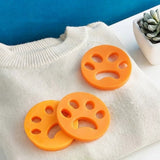 Pet Hair Remover Laundry Discs – Reusable Silicone, 4-Pack for Washer & Dryer