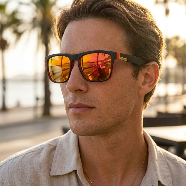 Polarized Sunglasses UV400 – HD Lenses, 99% Glare Protection & Scratch-Resistant, Unisex