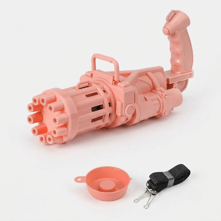 Automatic Bubble Gun Machine – ABS, Battery-Powered & Dip Tray Set