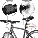 Wireless Bike Turn Signals – 100 Lumen LED, Remote Control & USB Rechargeable