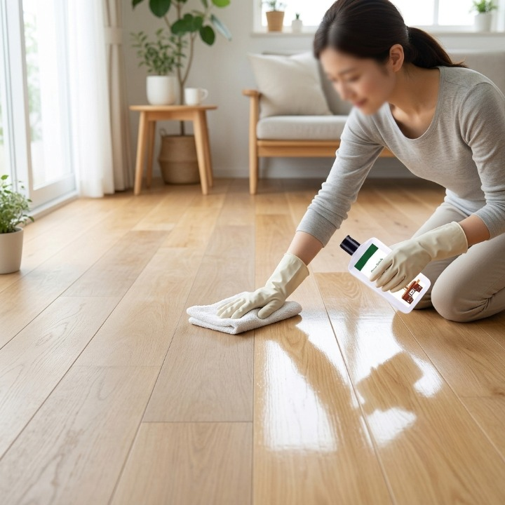 Beeswax Wood Floor Polish – Natural Orange Oil Formula & 320 ml