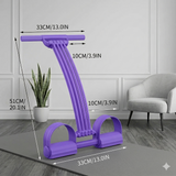 Full-Body Resistance Band with Foot Straps – Portable Home Gym Trainer