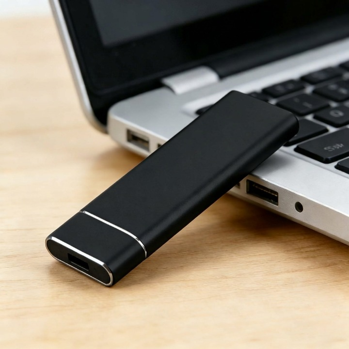 External SSD 8TB – USB 3.1 Type-C, Aluminum Case & Plug-and-Play for PC/Mac