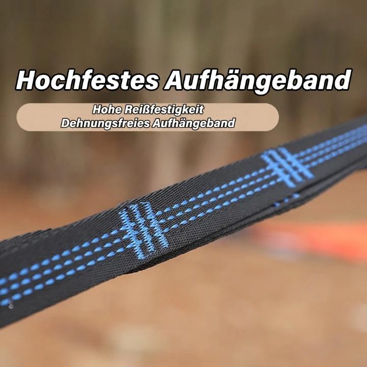 Camping Hammock – Built-In Mosquito Net, Sun Shade & 260×140cm Nylon