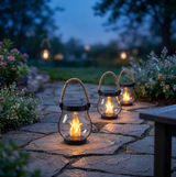 Enhanced Product Title: "Solar-Flammenlaterne mit Realistischem Flackereffekt – Energiesparende Gartenbeleuchtung für Außenbereiche" 

This title includes keywords that potential customers might search for while also providing a clear description of the p