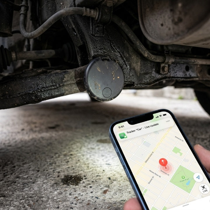 Mini GPS Tracker Set of 3 – Magnetic Mount, App Tracking & 6-Month Battery