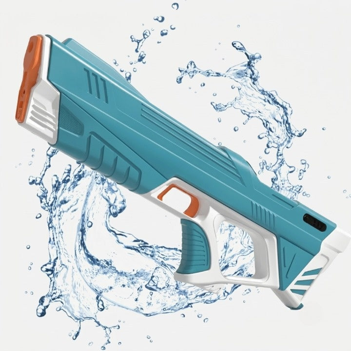 Electric Water Gun with Tank – Rechargeable, 15m Range & USB-C Charging