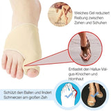 Bunion Corrector Toe Sleeves – Unisex, Gel Cushion, Breathable, 2 Pairs