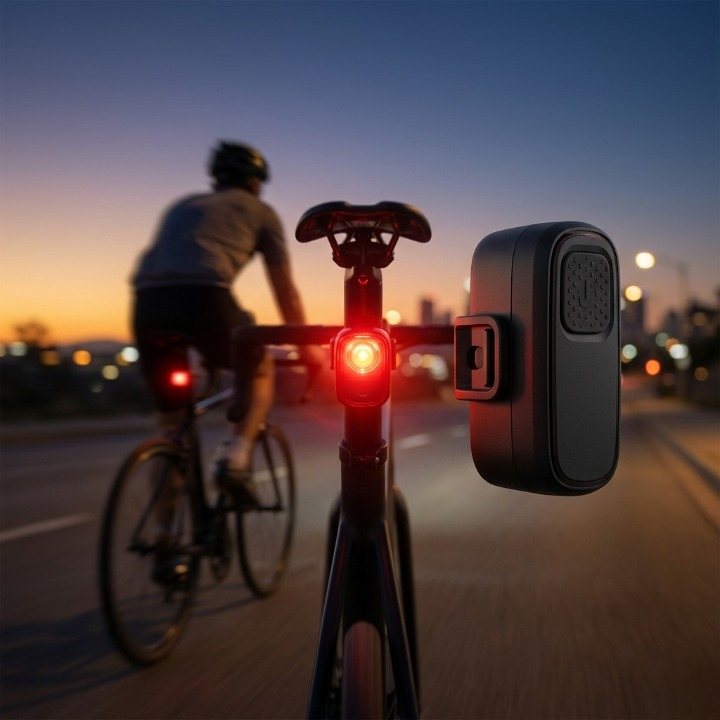 Smart Bike Tail Light – Brake Sensor, 100 Lumen & IPX6 Waterproof, USB Rechargeable