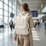 35 L Travel Backpack – USB Charging Port, Shoe Compartment & Carry-On Size