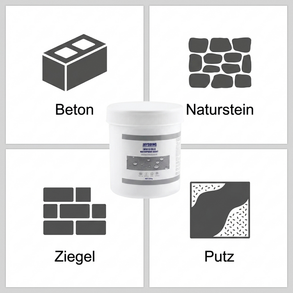 Enhanced Product Title: "Unsichtbare Wasserabdichtung – Effektiver Schutz vor Feuchtigkeit und Rissen für Langlebige Oberflächen" 

This title includes keywords that improve search visibility while clearly conveying the product's benefits.
