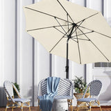 Patio Umbrella Replacement Canopy – Water-Repellent, Vented & 6/8 Rib Fit