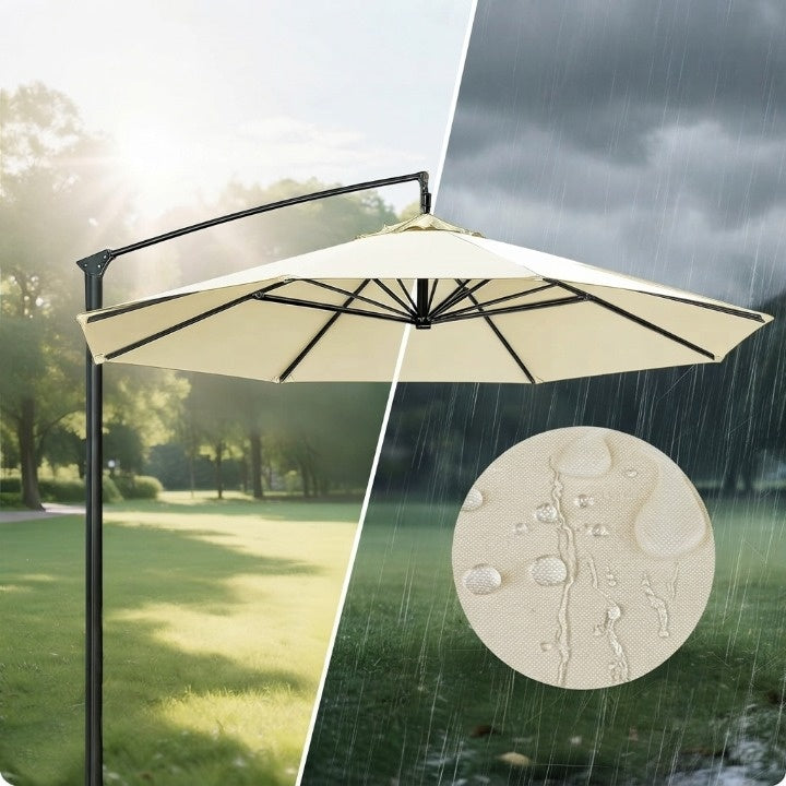 Patio Umbrella Replacement Canopy – Water-Repellent, Vented & 6/8 Rib Fit