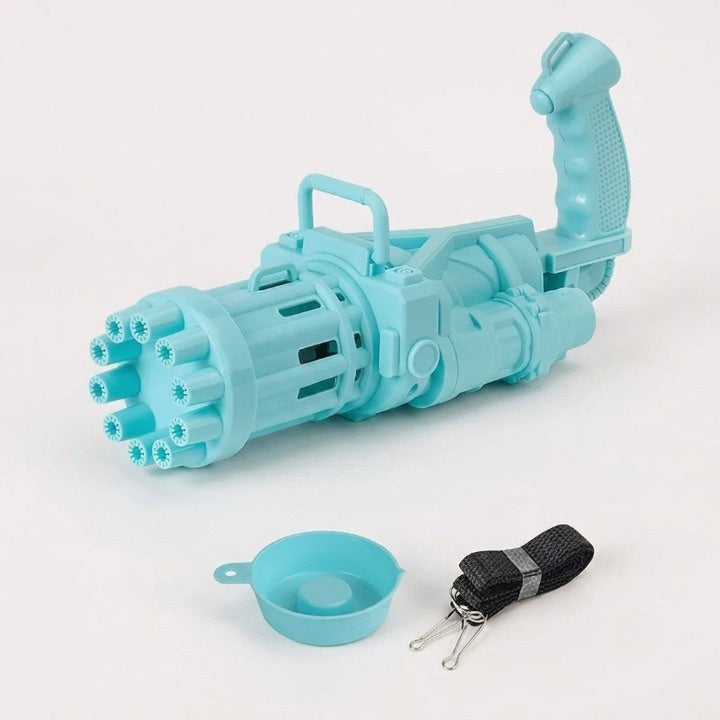 Automatic Bubble Gun Machine – ABS, Battery-Powered & Dip Tray Set