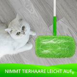 Reusable Microfiber Mop Pads – Washable, Fits 25-42cm Flat Mops, 4 or 6 Pack