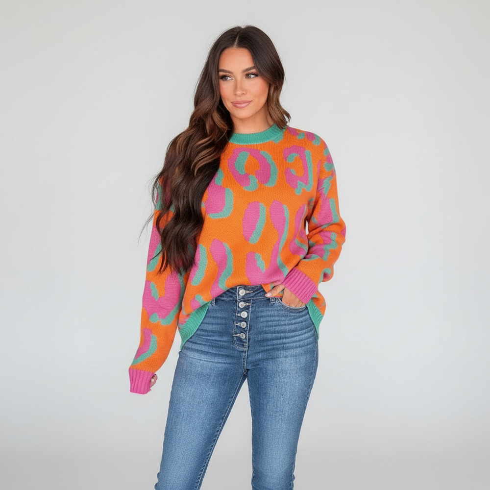 Patterned knitted sweaters - Margarete