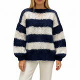 Patterned oversized sweater - Lara