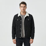 Hugo - Padded casual jacket in a denim look - 4