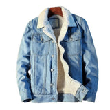 Alexander - Padded casual jacket in a denim look