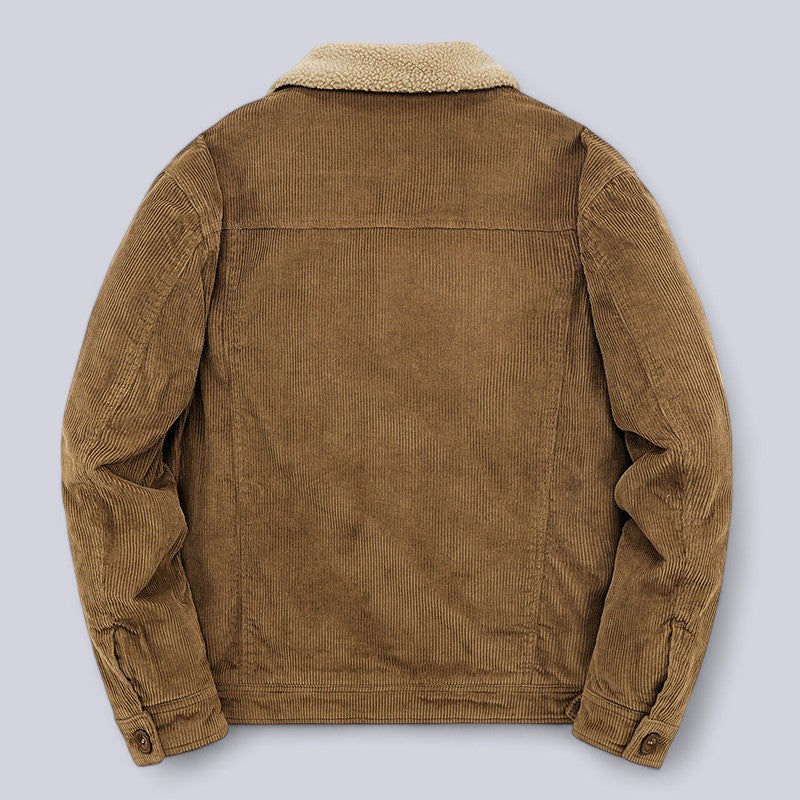 Jimmy - Padded Casual Jacket with Collar