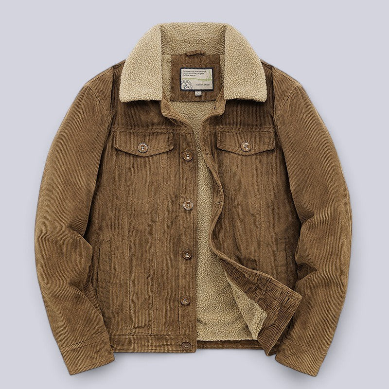 Jimmy - Padded Casual Jacket with Collar