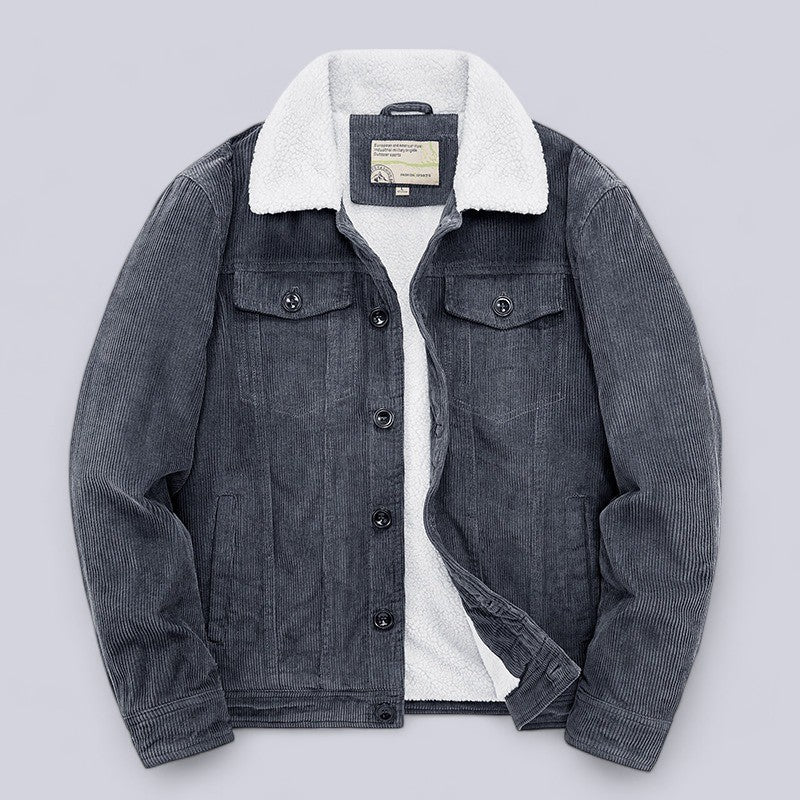 Jimmy - Padded Casual Jacket with Collar
