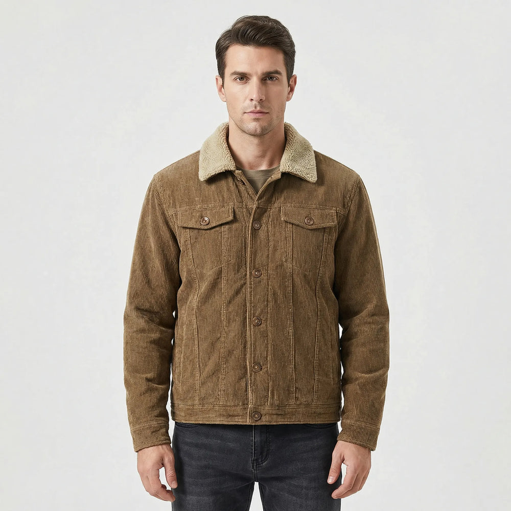 Louis - Padded Casual Jacket with Collar - 4