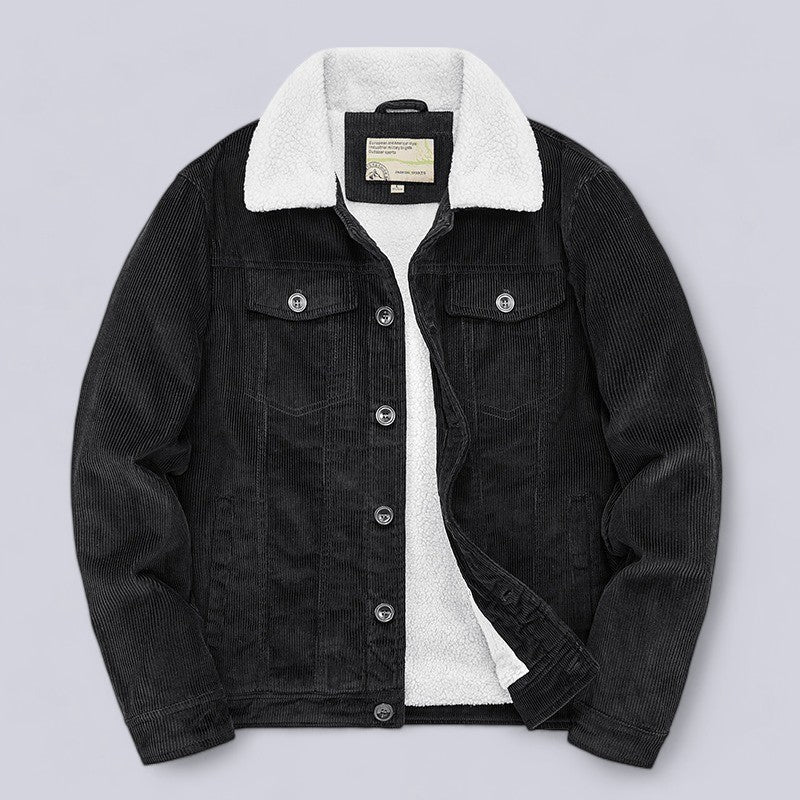 Jimmy - Padded Casual Jacket with Collar